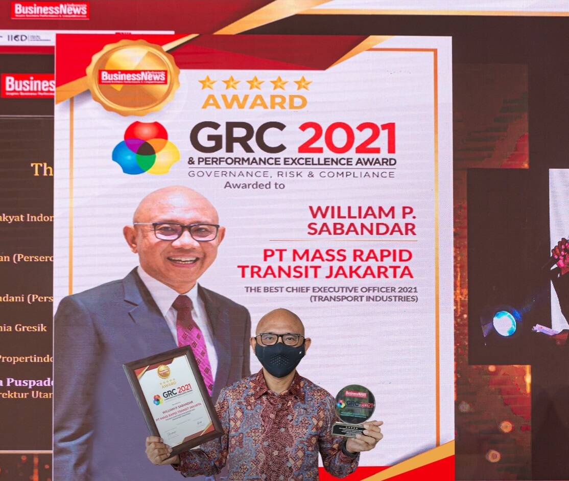 Presiden ITS Indonesia Terpilih Sebagai Best CEO  Dalam Ajang Penghargaan GRC & Performance Excellence Award 2021